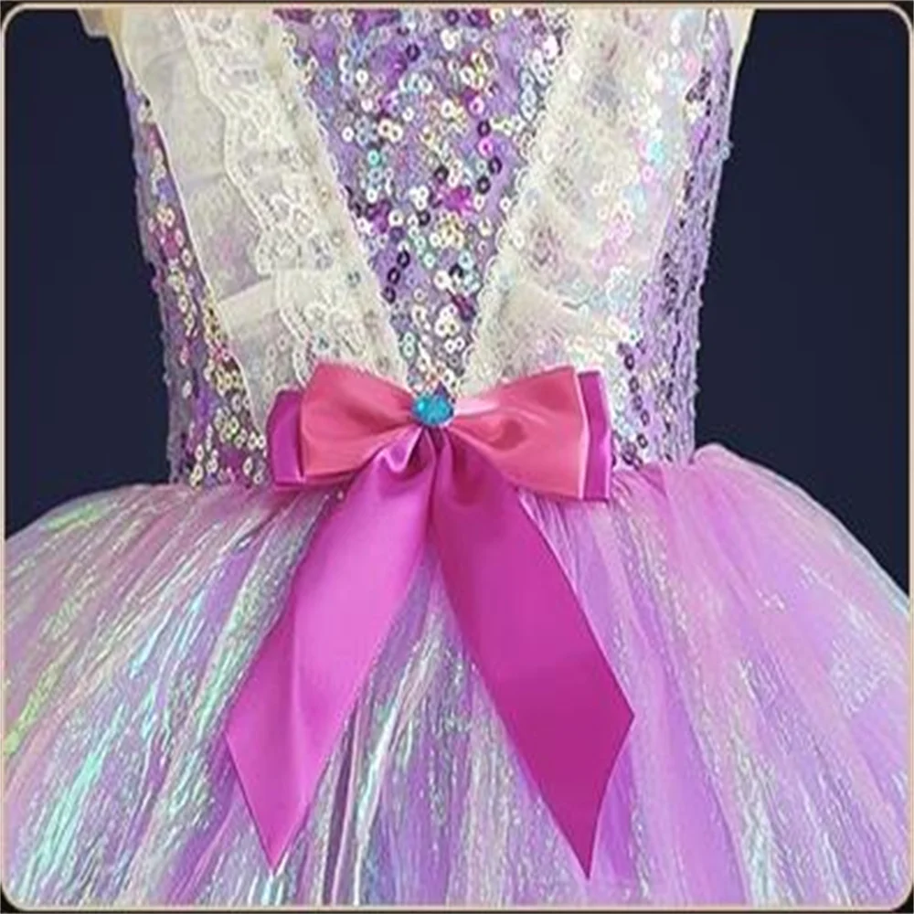 Värvikas litrid tüdruk tutu ballett tantsu kleit Lapsed Classic Professional Ballet Tutu Tüdrukute koori ja etendus kostüüm2