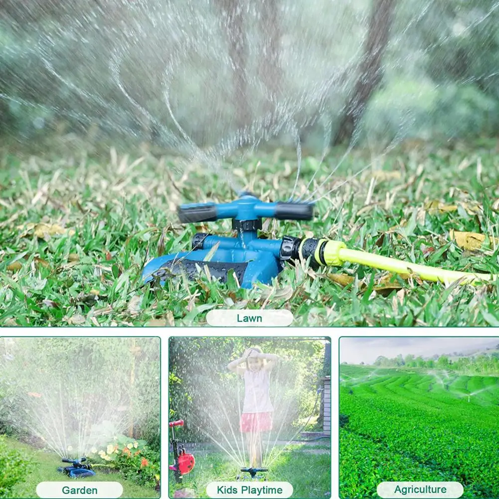 1tk/2tk Kasulik Muru Sprinkler-Sinine Jootmise Pihusti Stabiilne Säästa Aega 360 Kraadi Pöörlevad Aed Sprinkler2