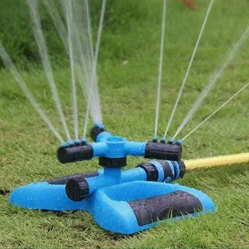 1tk/2tk Kasulik Muru Sprinkler-Sinine Jootmise Pihusti Stabiilne Säästa Aega 360 Kraadi Pöörlevad Aed Sprinkler