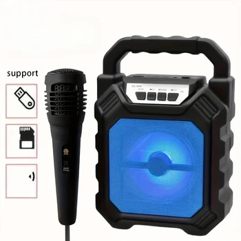 500mAh Heli kasti soundbar BT speaker 4inch USB subwoofer väljas bluetooth kõlar kaasaskantav soundpeats karaoke mängija