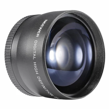 58mm 2X Telefoto Objektiivi Tele Konverter for Canon, Nikon Sony Pentax 18-55mm