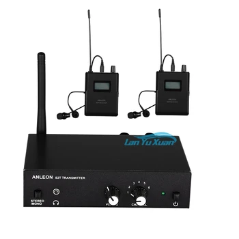 Algne Jaoks ANLEON S2 UHF Stereo Traadita Süsteemi 670-680MHZ 100-240V Professionaalne Digitaalne Etapil, In-Ear Süsteem