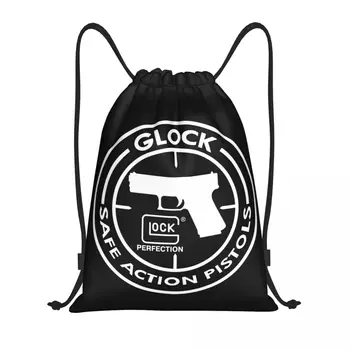 Custom Taktikaline Shooting Sport Glock Pingutusnöör Seljakott Naiste Kotid, Meeste Kerge Jõusaal Sport Sackpack Kaubakotid Reisil