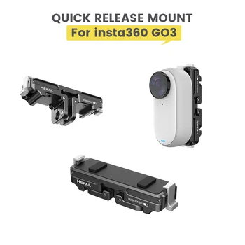 Eest Insta360 Minna 3 Magnet Quick Release Baasi Adapter /4 Kruvi Alumiinium Mount Sulgudes Laiendamine Action Kaamera Tarvikud
