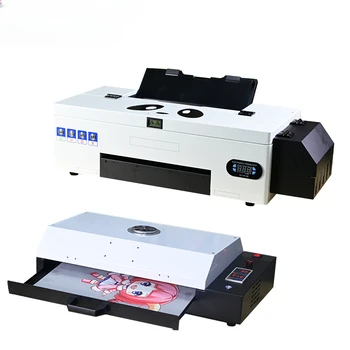 L1800/DX5/R1390 väike pet-kile t-särk tekstiili trükkimine masin a3 DTF avatava printer ja dtf kuivati jaoks dtf