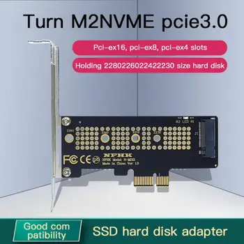 NVMe PCIe M. 2 NGFF SSD, et PCIe x1 Kaardi Adapter PCIe x1 M. 2 Kaardi Hoidiku PCI-E M. 2 Adapter 2230 2240 2260 2280 SSD M2