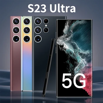 S23 Ultra Globaalne Versioon Nutitelefoni Snapdragon 888 16G+1 TB 8000mAh 48+100MP 4G/5G Võrgu Mobiiltelefon Android Mobiiltelefoni