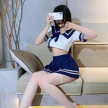 Seksikas Neiu Cosplay Kostüüm Anime Cosplay Seksikas Naistepesu Õpilane Ühtse Kooli Tüdruk Kostüüm Pitsiline Aluspesu Madrus Komplekt