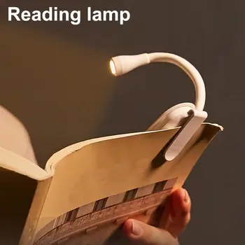 Clip-Raamat, Valgus, Paindlik Voolik Astmeteta Reguleeritav, Laetav Eye-hooliv Tasku suurusega LED-lugemislamp Õpilane